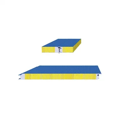 PU/PIR Sızdırmaz Taraflı Cam Yünü Panel