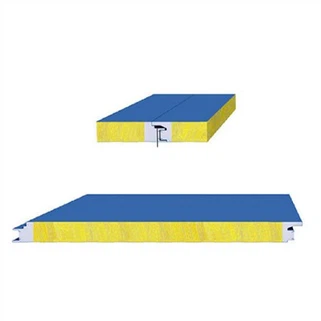Duvar İçin Cam Yünü Yanmaz Sandviç Panel