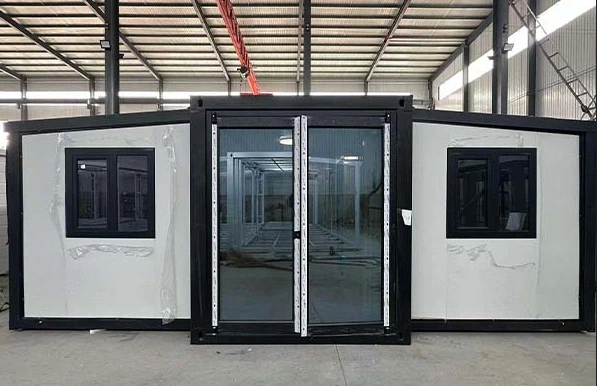 Expandable container houses Expandable container houses